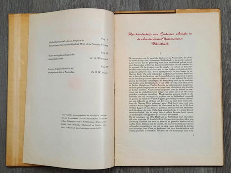 Handschrift Boek en Drukletter Overdruk lettergietersbedrijf - 2