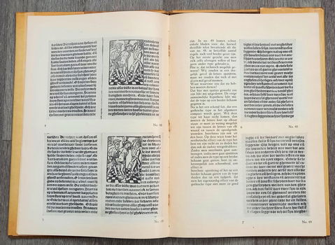 Handschrift Boek en Drukletter Overdruk lettergietersbedrijf - 5