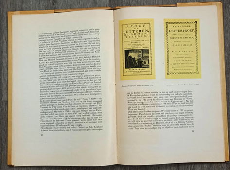 Handschrift Boek en Drukletter Overdruk lettergietersbedrijf - 6