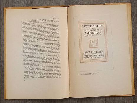 Handschrift Boek en Drukletter Overdruk lettergietersbedrijf - 7