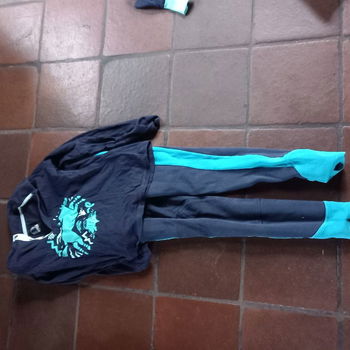 paardrijkleding + dekbedovertrek - 1
