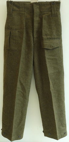 Broek, Gevechts, Uniform VT (Veld Tenue), M37, KL, maat: 48, 1954.(Nr.4)