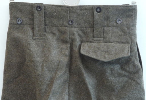 Broek, Gevechts, Uniform VT (Veld Tenue), M37, KL, maat: 48, 1954.(Nr.4) - 5