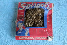 Vintage schuursponsje Spirpoli