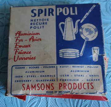 Vintage schuursponsje Spirpoli - 1