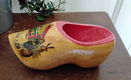 Vintage beschilderd houten klompje - Bols jenever - Lucas Bols - 1575 - 4 - Thumbnail