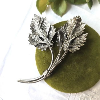 Grote vintage broche - 1
