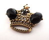 Broche in de vorm van een kroon - 1 - Thumbnail