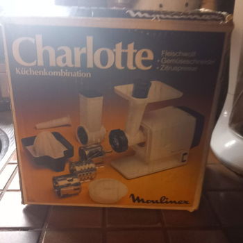 Moulinex, Charlotte 308 - keukenmachine - voor vele doeleinde geschikt, vlees, groenten enz. - 0