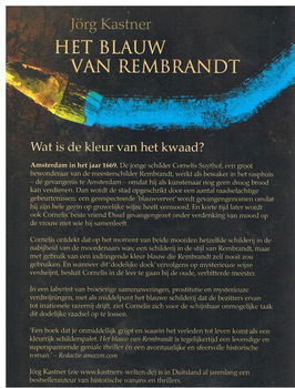 Jorg Kastner = Het blauw van Rembrandt - 1