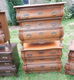 8 x Buikkastje Barok Vintage ladenkastje antiek art brocante Kommode Vintager antiek - 5 - Thumbnail