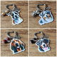 Sleutelhanger Dalmatier groot met beschermengeltje - 2 - Thumbnail