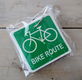 Sleutelhanger met notitieboekje eraan - Bike Route - nieuw - 3 - Thumbnail