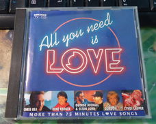 De originele verzamel-CD All You Need Is Love van Arcade.