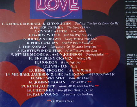 De originele verzamel-CD All You Need Is Love van Arcade. - 1