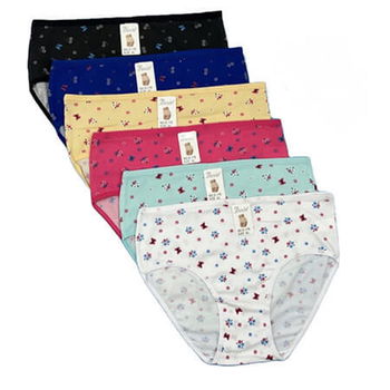 katoenen damesslips Boxin design - 0