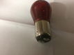 Lamp 12volt 5w/21w, rood (remlicht achterlicht), voor witte lichten - 2 - Thumbnail
