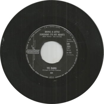 Vic Dana – Bring A Little Sunshine (To My Heart) (1965) - 0