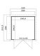 Blokhut Kibo 1 200x200 Onbehandeld vuren - 2 - Thumbnail