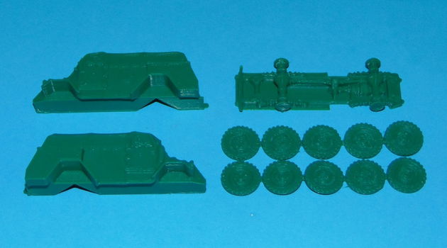 Canadese C15TA gepantserde truck - 3D-print in div. schalen - 2
