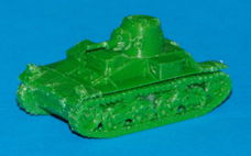 Belgische T.15 tankette - 3D-print in diverse schalen