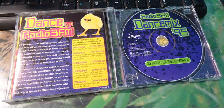 Te koop originele mix-CD Radio 3FM Dancemix '95 van Magnum. - 2