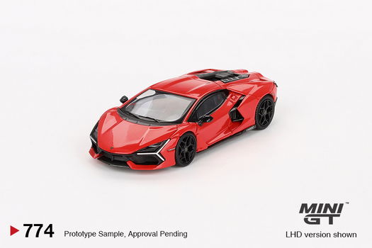 Mini GT 1/64 - Lamborghini Revuelto Arancio Dac Lucido Mgt301 - 0
