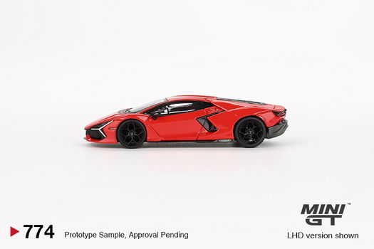 Mini GT 1/64 - Lamborghini Revuelto Arancio Dac Lucido Mgt301 - 2