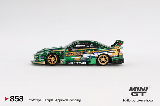 Mini GT 1/64 - Nissan LB-Super Silhouette S15 SILVIA LBWK 2024 Mgt291 - 2
