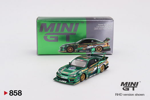 Mini GT 1/64 - Nissan LB-Super Silhouette S15 SILVIA LBWK 2024 Mgt291 - 3