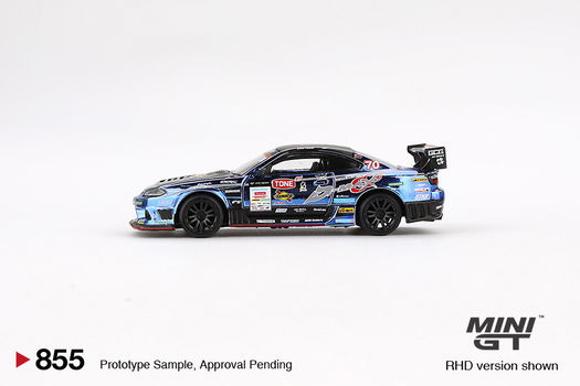 Mini GT 1/64 - Nissan Silvia (S15) D-MAX #70 D-MAX Racing 2023 Mgt293 - 2