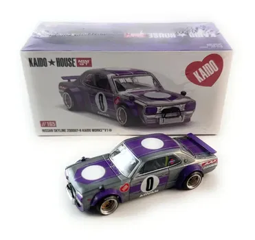 Mini GT 1/64 - Nissan Skyline 2000GT-R (KPGC10) Kaido Works V1 Mgt299 - 0