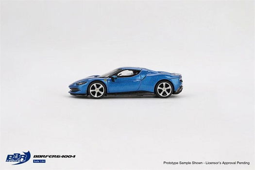 BBR 1/64 Ferrari 296GTB Blu Corsa BBR015 - 2