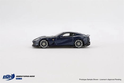 BBR 1/64 - Ferrari 812 Competizione Blu Tour De France BBR016 - 2