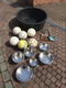 honden plonsbadje, ballen, eetkommen, kakschupjes, (plonsbad diameter 80cm x hoogte 30 cm) - 0 - Thumbnail