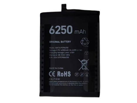 New battery BAT2419296250 6250mAh/24.44Wh 3.91V for Doogee PHONE - 0