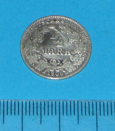 Duitsland - halve mark 1906E - zilver