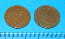 Nederland - stuiver 1952