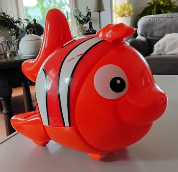Grote plastieken Nemo vis - clownvis - clownfish (geluid defect) - 2