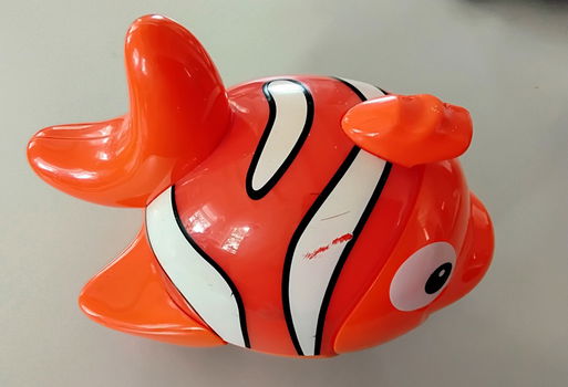 Grote plastieken Nemo vis - clownvis - clownfish (geluid defect) - 4
