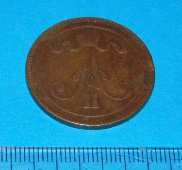 Finland - 10 penniä 1867 - 1
