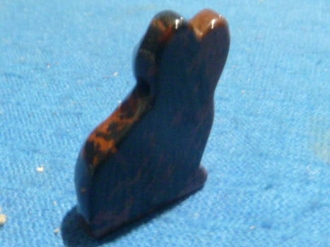 Hanger kat van mahonie obsidiaan - 2