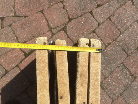 honden oploopplanken/rampen, één vaste en één opplooibaar, hoogte van mijn wagen +- 80cm - 6