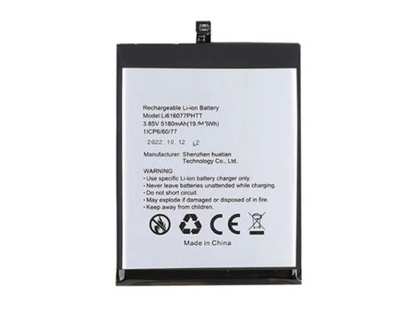 Telefoon batterij Li616077PHTT voor Blackview PHONE - 0