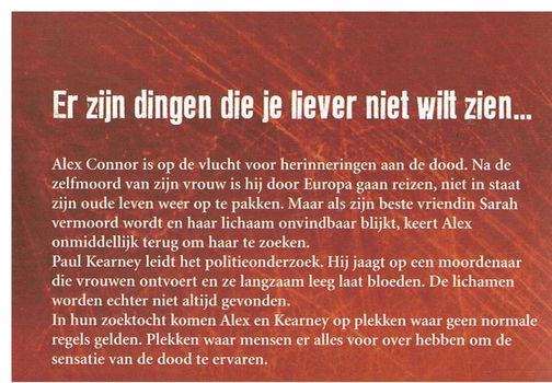 Steve Mosby = Wat je niet wilt zien - 1