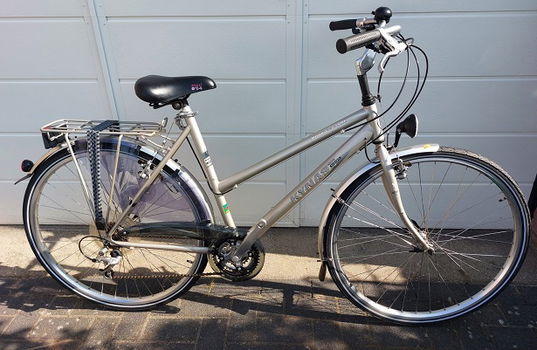 dames fiets met 24 versnellingen handremmen nieuw - 0