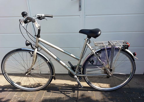 dames fiets met 24 versnellingen handremmen nieuw - 1