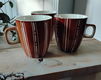 3 kopjes van Vic's HandPainted - mokjes - senseo formaat - 2 - Thumbnail