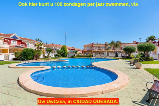 Uw eigen ruime Bungalow in CIUDAD QUESADA met eigen parking en met - 0
