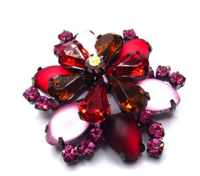 Broche met mooie kleuren - 3